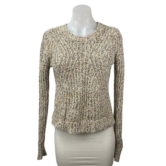 Banana Republic Women's Beige Wool Cashmere Knit Long Sleeve Sweater Top Size S - Picture 1 of 5